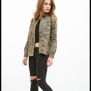 Forever 21 camo jacket