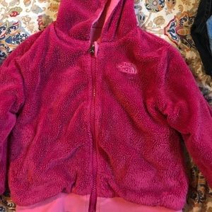 Toddler size 3 north face jacket .