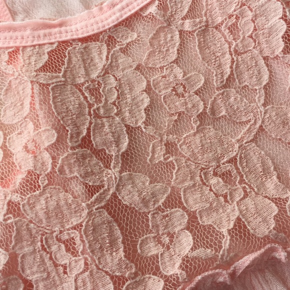 Ruffled Razorback Babydoll Top - Picture 2 of 4