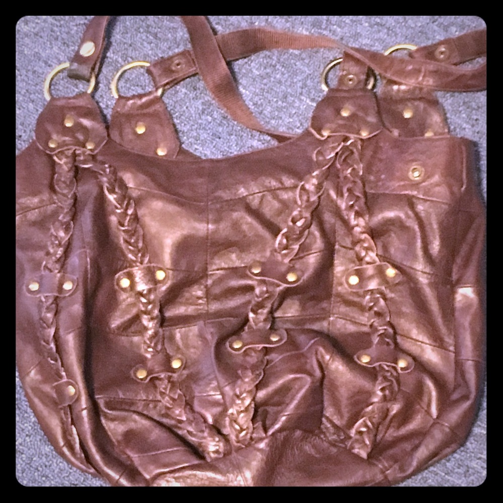 Womens leather hobo Bag