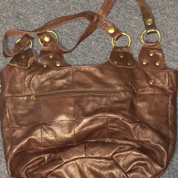 Womens leather hobo Bag - Picture 2 of 3