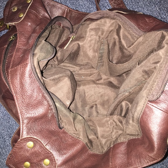 Womens leather hobo Bag - Picture 3 of 3