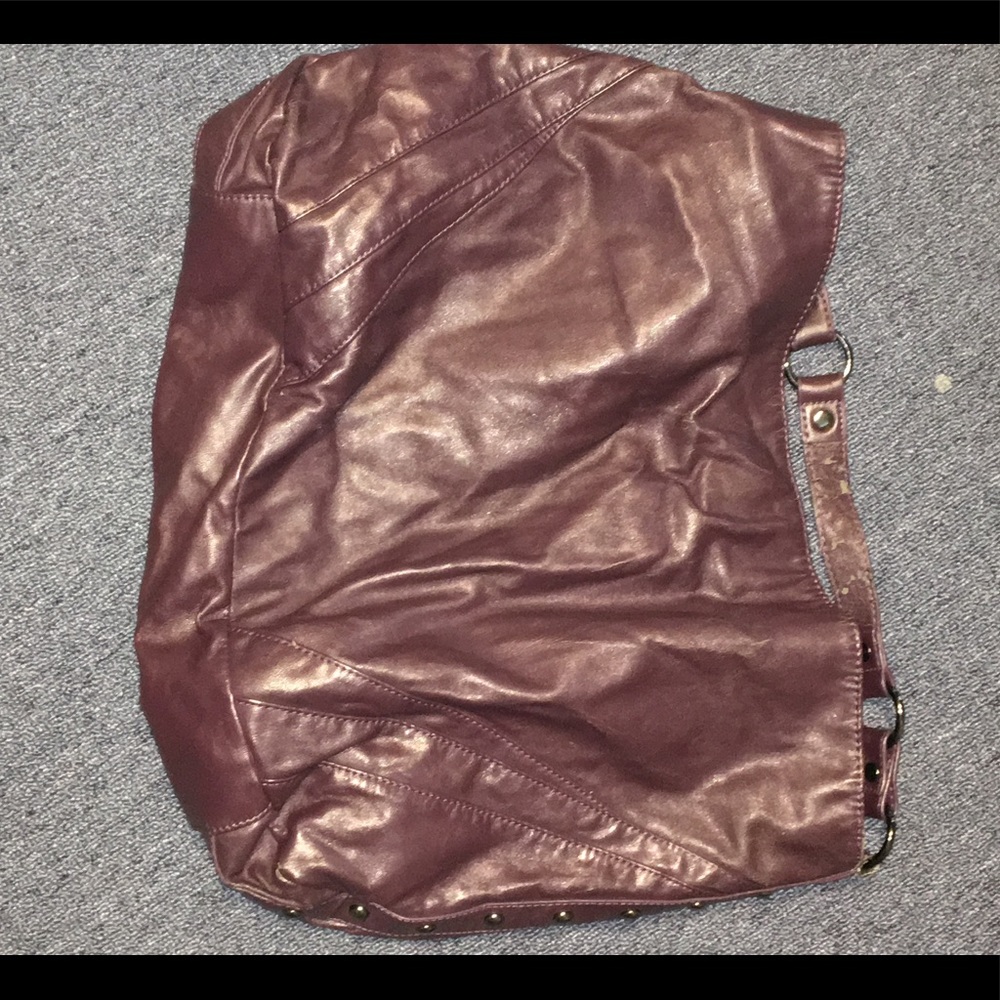 Express women's purple hobo bag