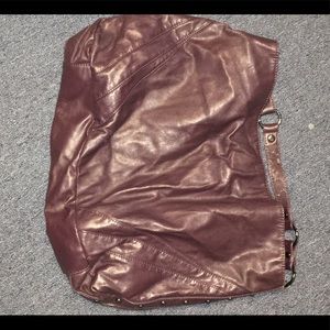 Express women's purple hobo bag