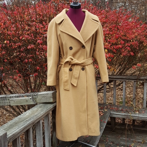 poshmark camel coat