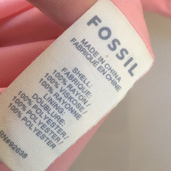 Washable, pink skirt from fossil - Picture 4 of 5