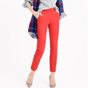 J. Crew Winnie pants in stretch twill, size 4