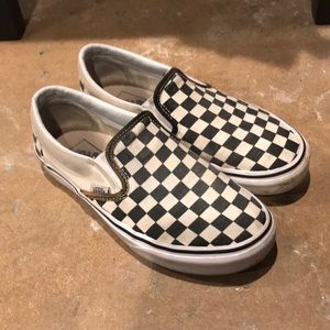 Checkered Vans