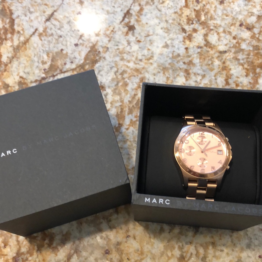 Marc by Marc Jacobs Rose Gold Watch