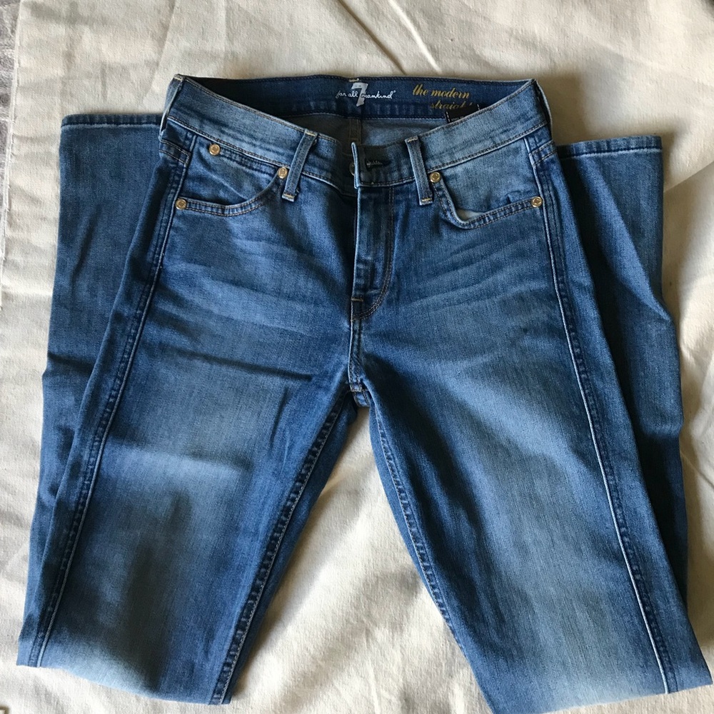 NWOT 7 For All Mankind Blue Jeans