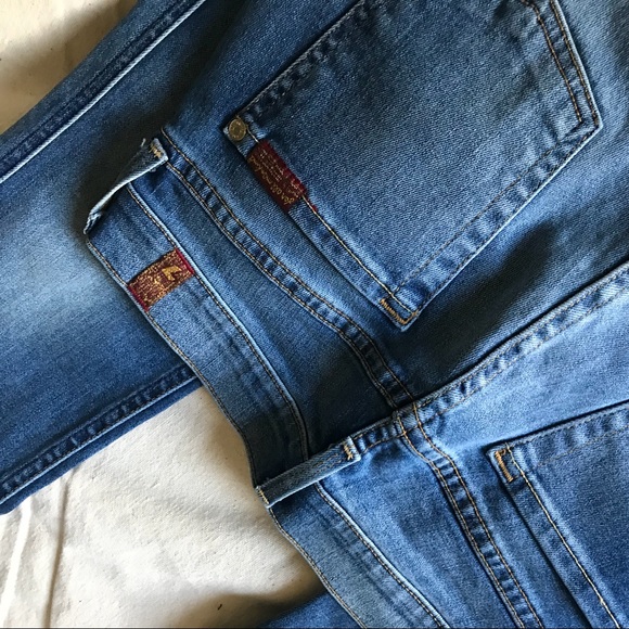NWOT 7 For All Mankind Blue Jeans - Picture 3 of 4
