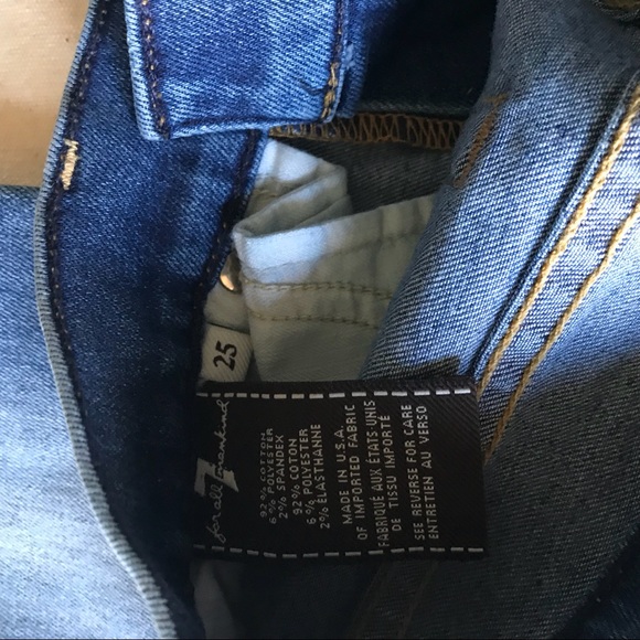 NWOT 7 For All Mankind Blue Jeans - Picture 4 of 4