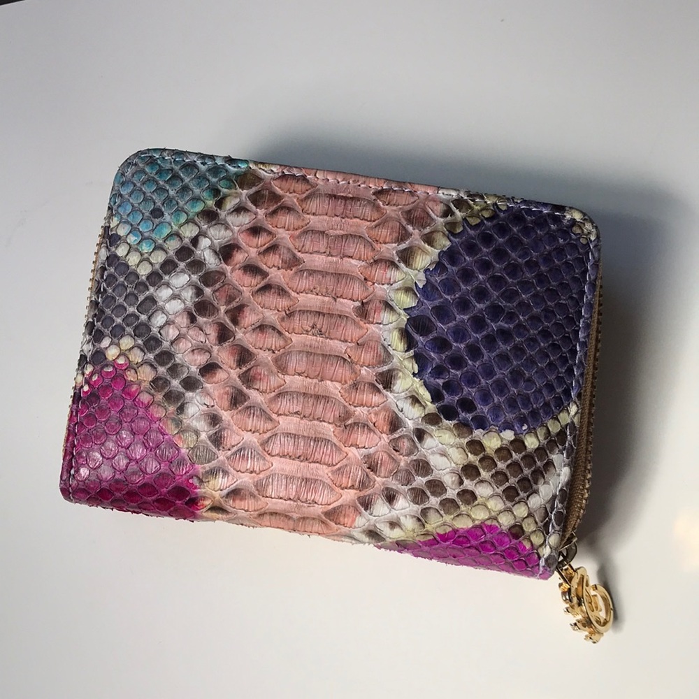 Multi-colored Snake Wallet