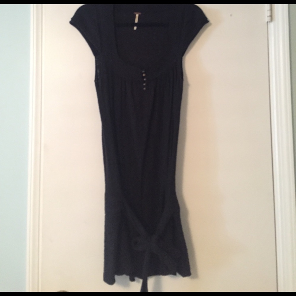 Free People Cap Sleeve Sweater Tunic