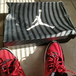 Red and Black Jordans