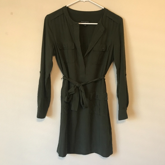 Banana Republic Dresses & Skirts - Banana Republic Army Green Dress