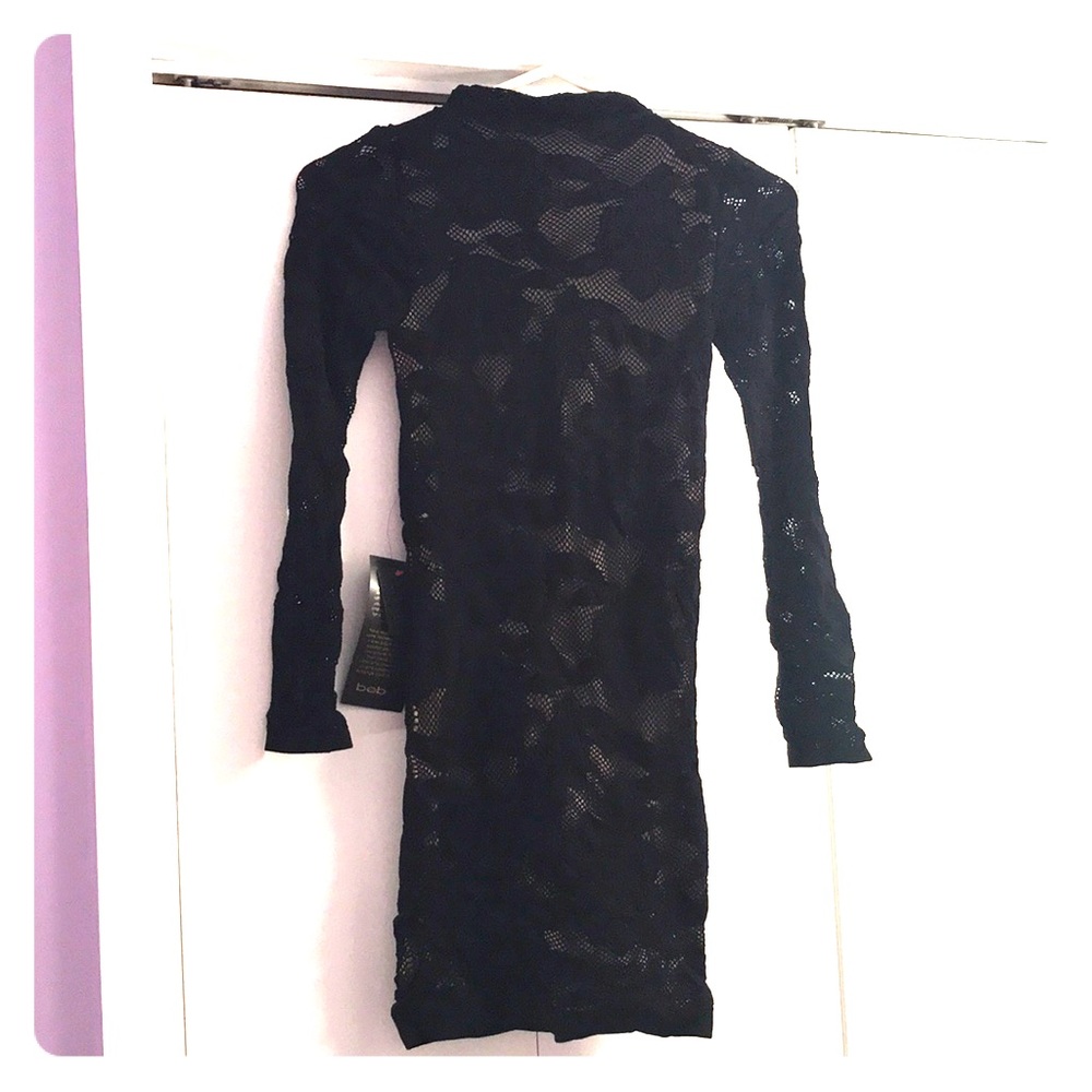 Really cool mesh BEBE bandage dress