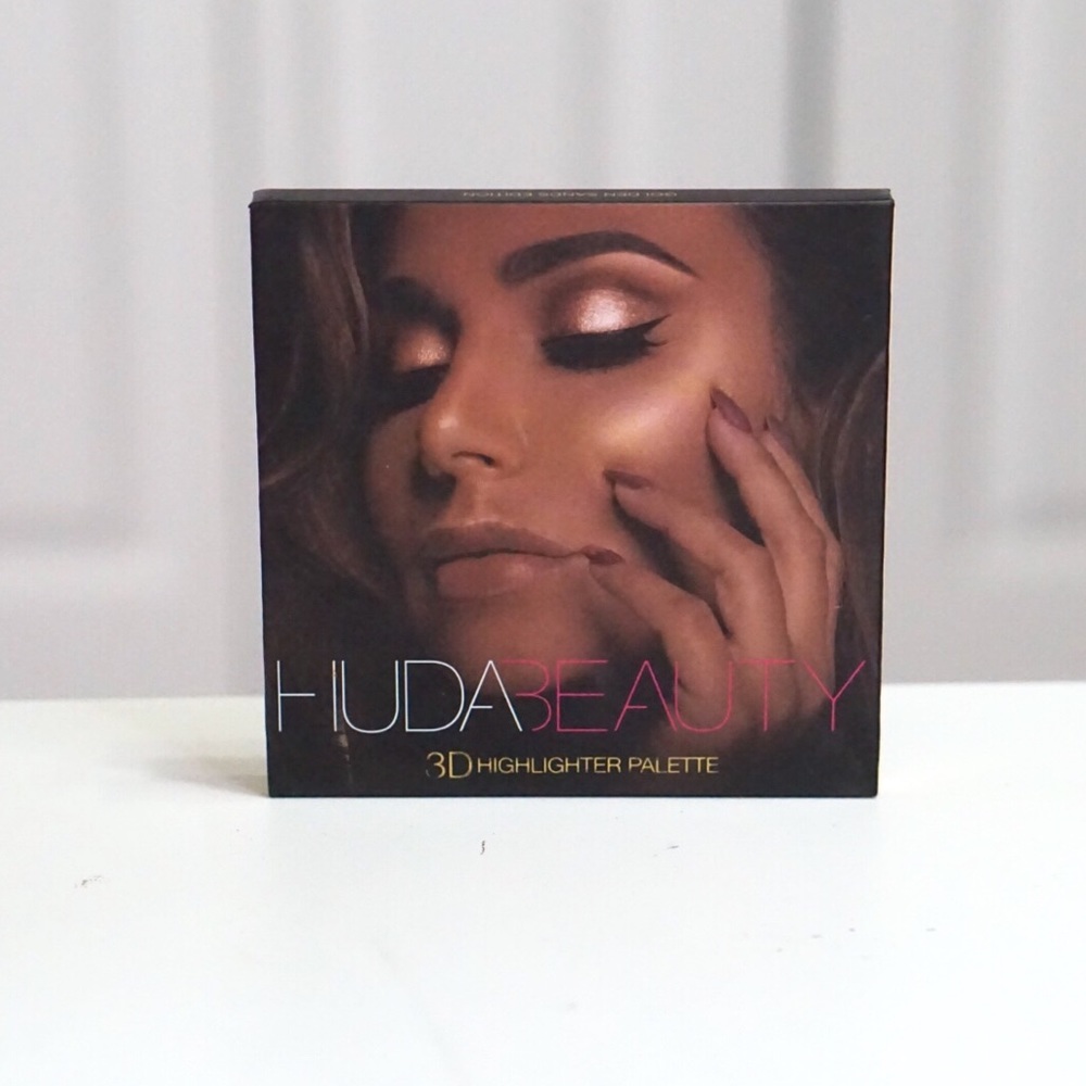 HUDA Beauty 3D Highlighter Palette | Golden Sand