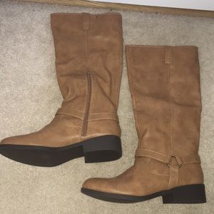 Brown Leather Boots