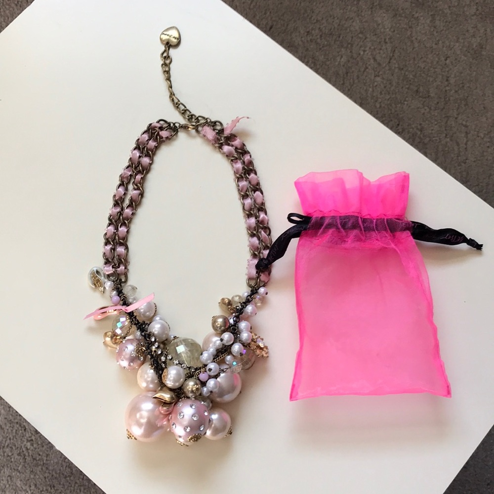 Betsey Johnson Bubble Statement Necklace