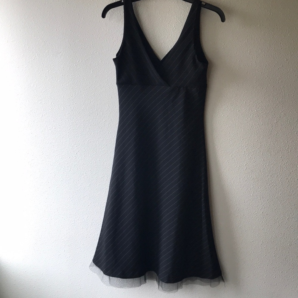 No Appt Necessary Pinstripe Great Gatsby Dress