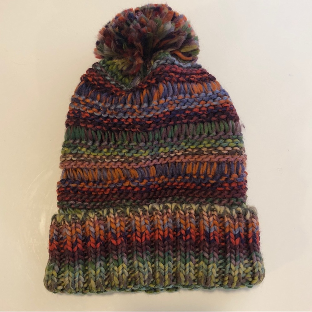 Multicolor Knit Hat