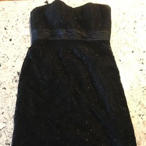 Black cocktail dress