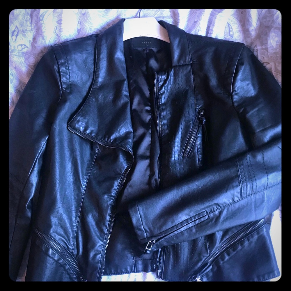 BLANKNYC Faux Leather Jacket