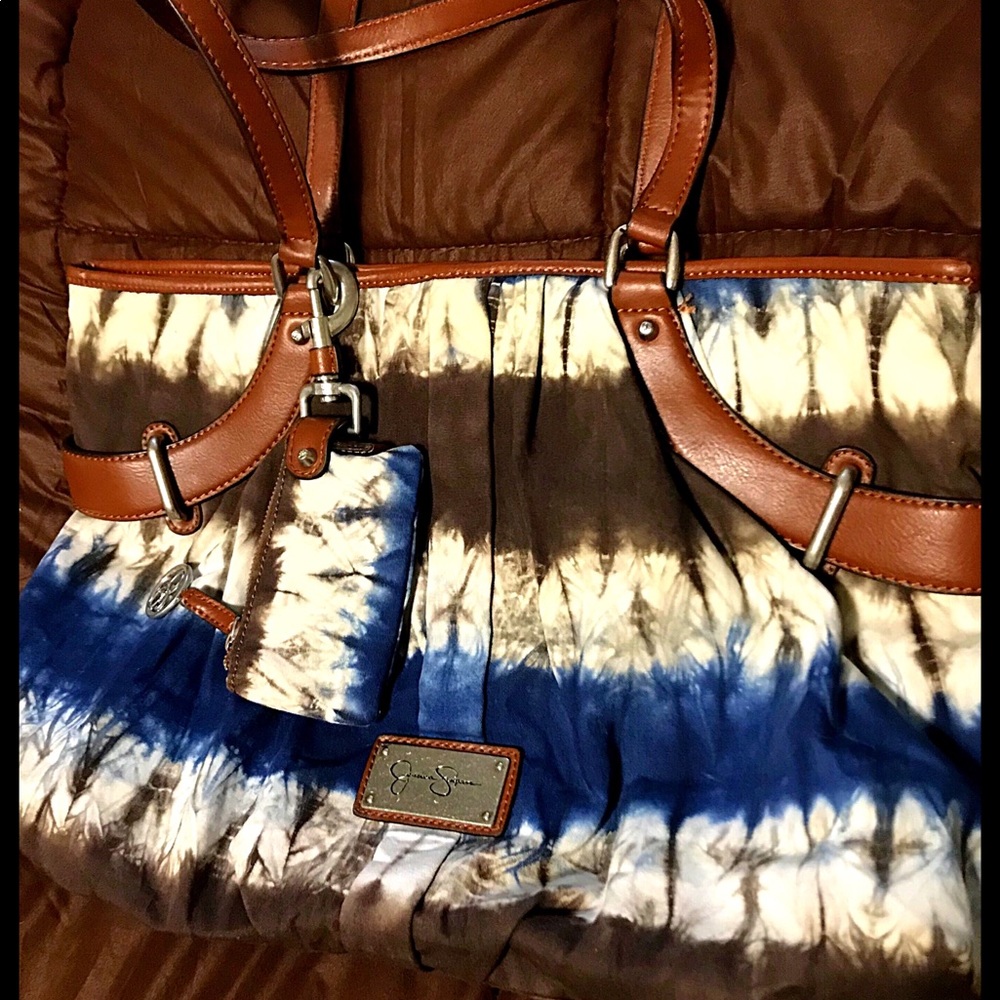Jessica Simpson Tie-Dye Satchel