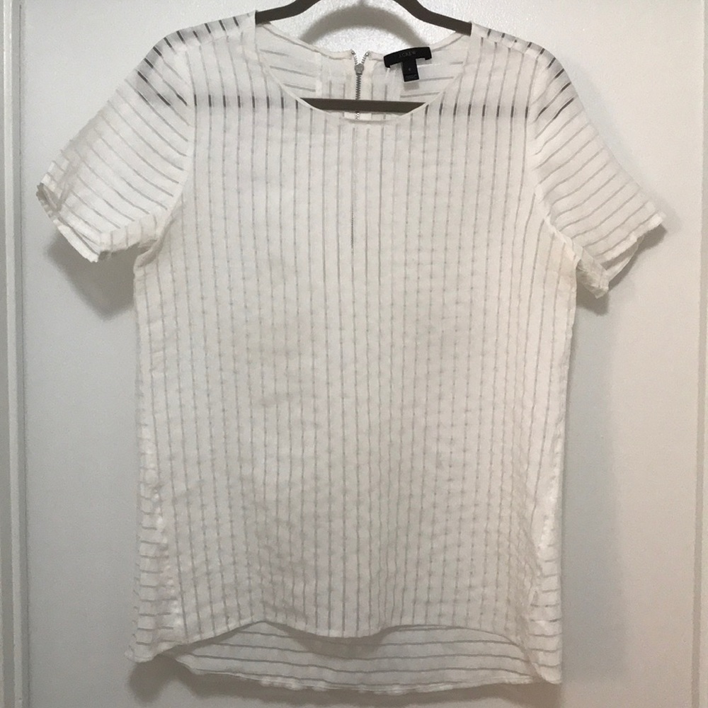J. Crew Shadow Stripe Shirt