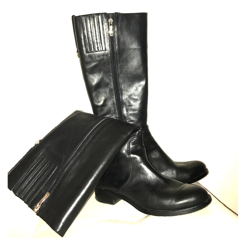 Guess by Marciano Black Riding Boots