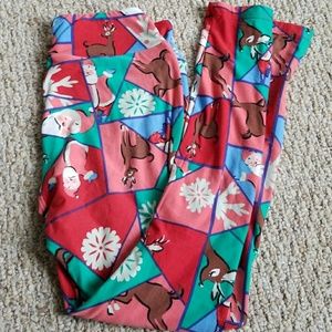 LuLaroe Christmas OS leggings