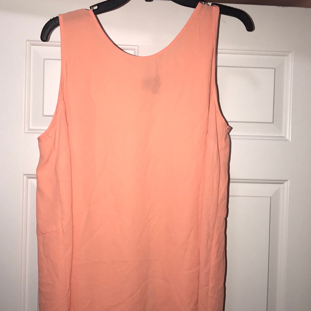 Peach blouse