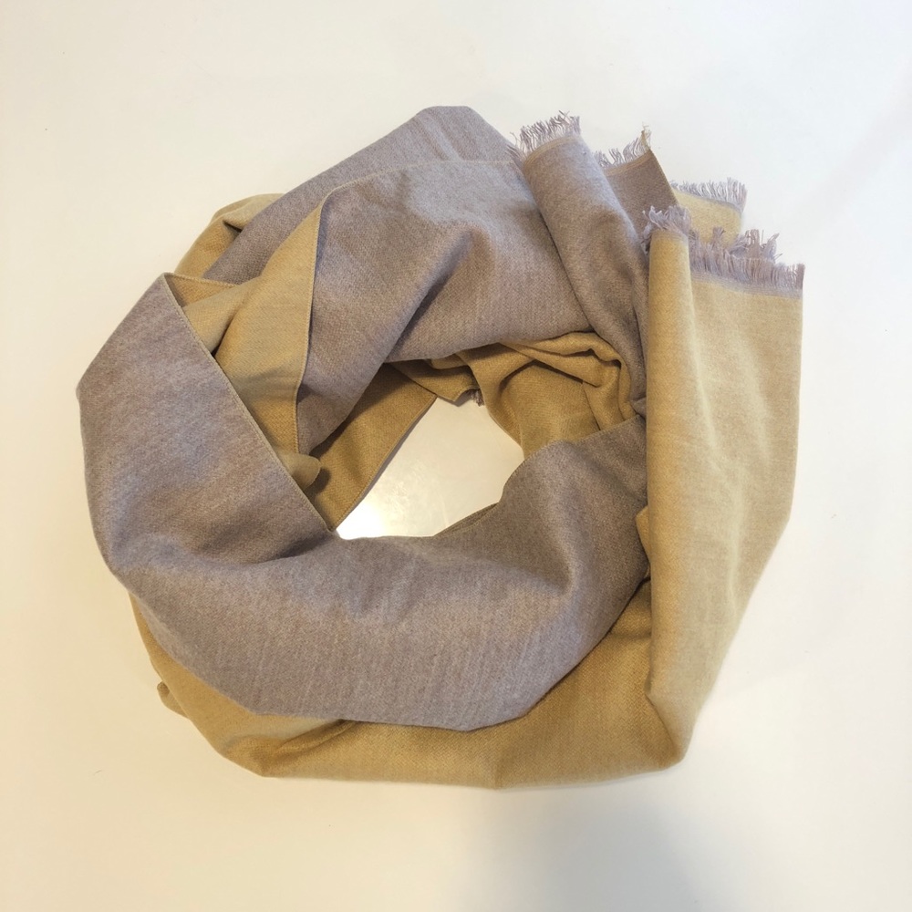 Two Tone Super Soft Scarf