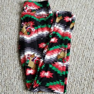 Lularoe OS christmas leggings