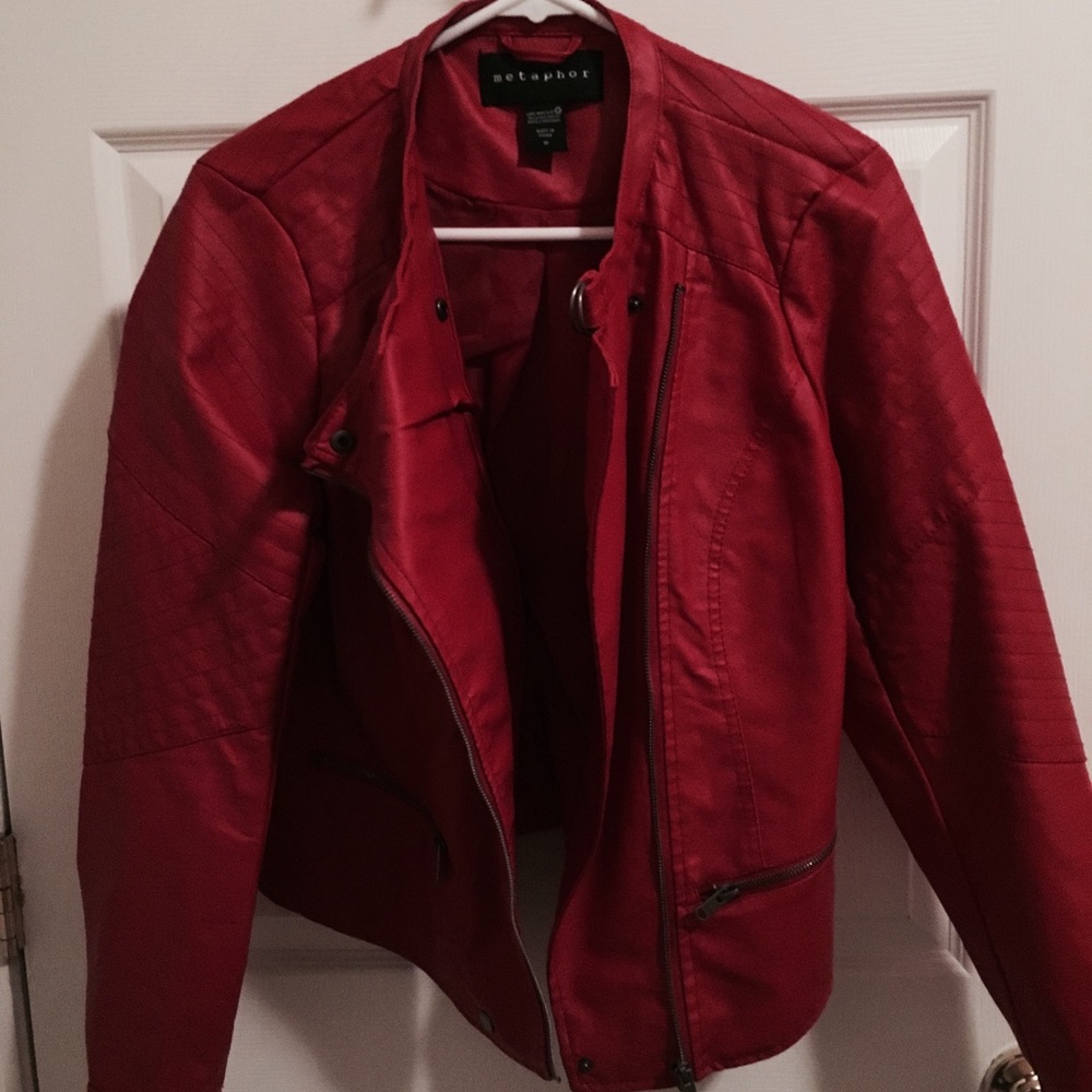 Red jacket