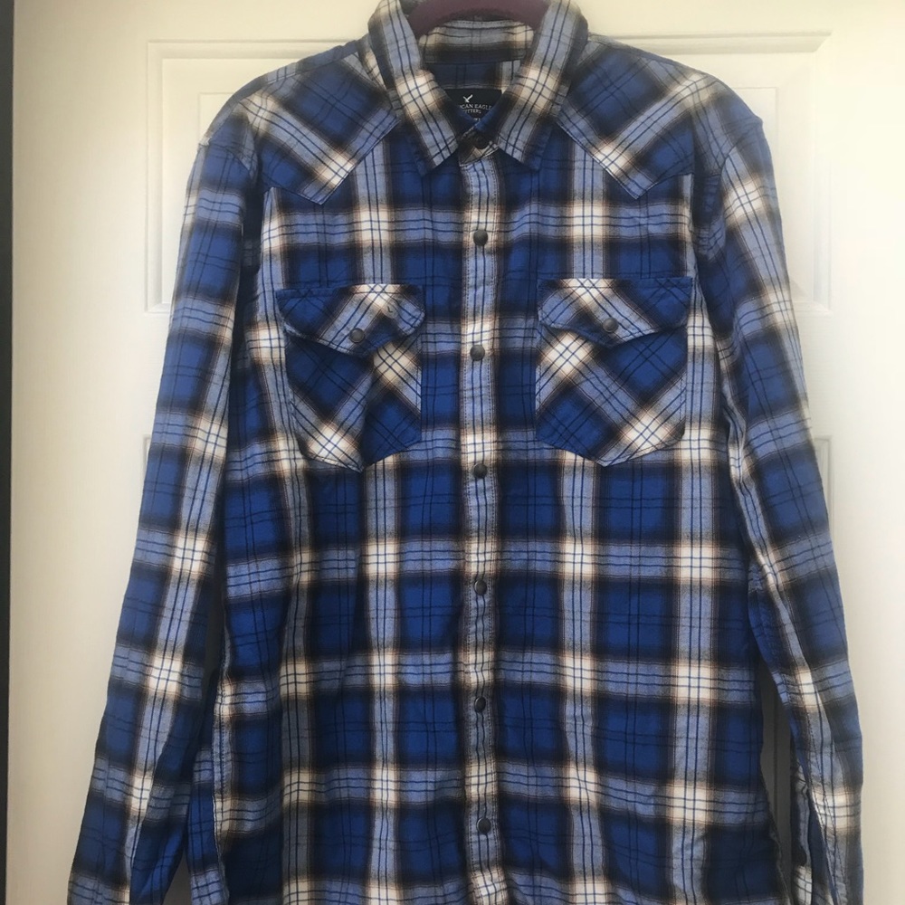 American Eagle plaid shirt