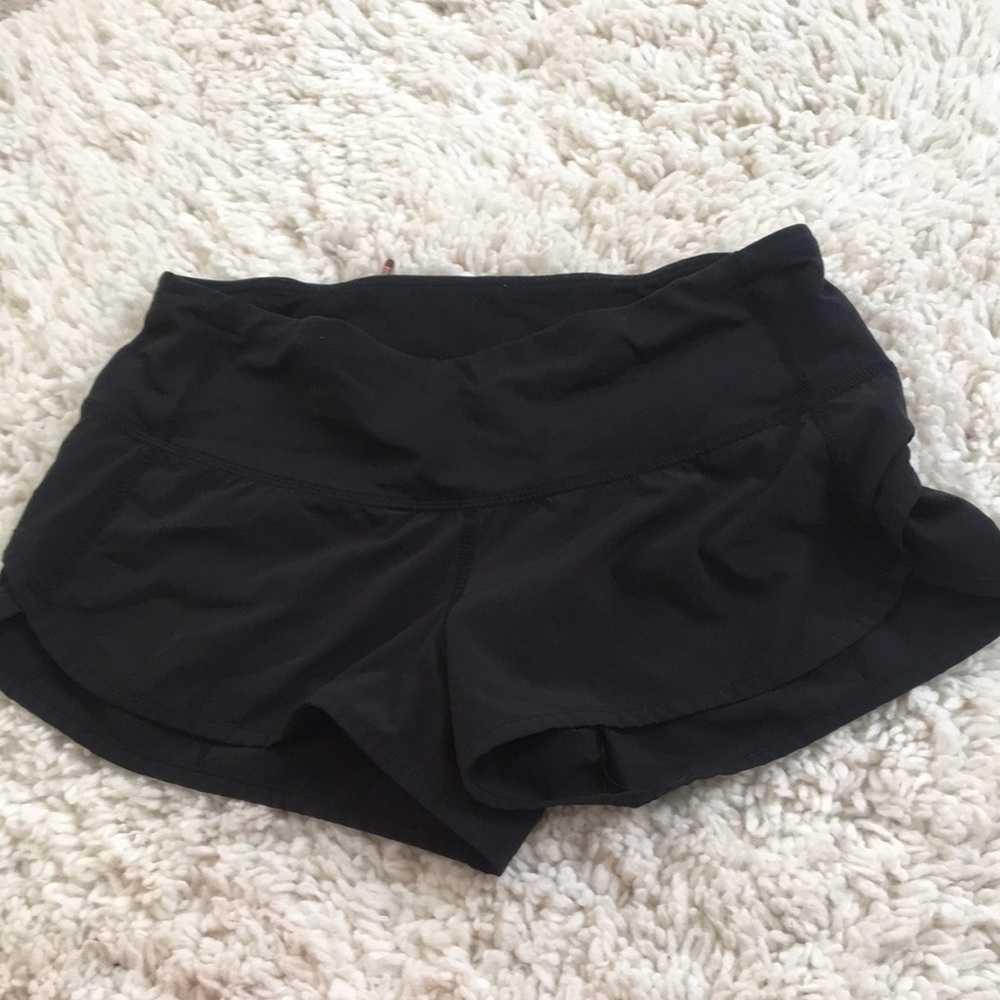 Black Lululemon shorts