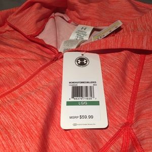 Under armour half zip