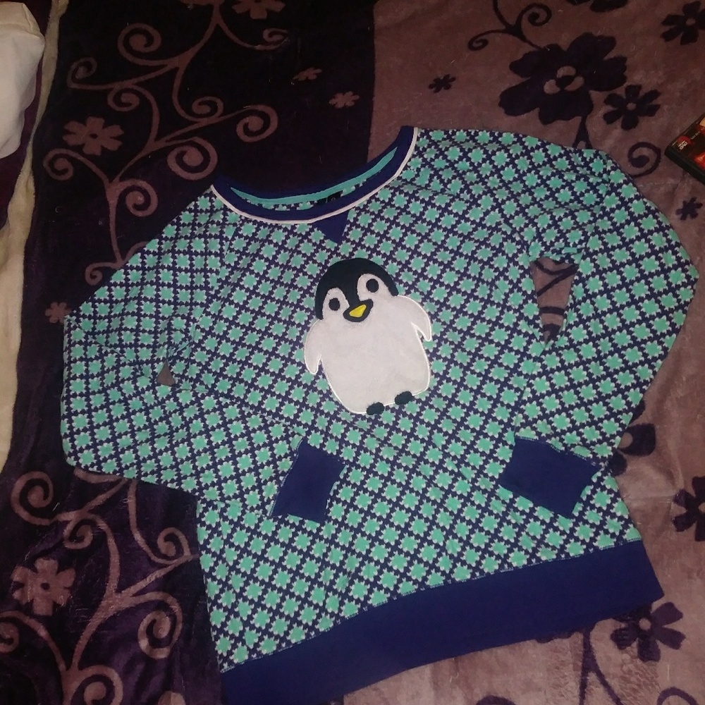Cute penguin sweater