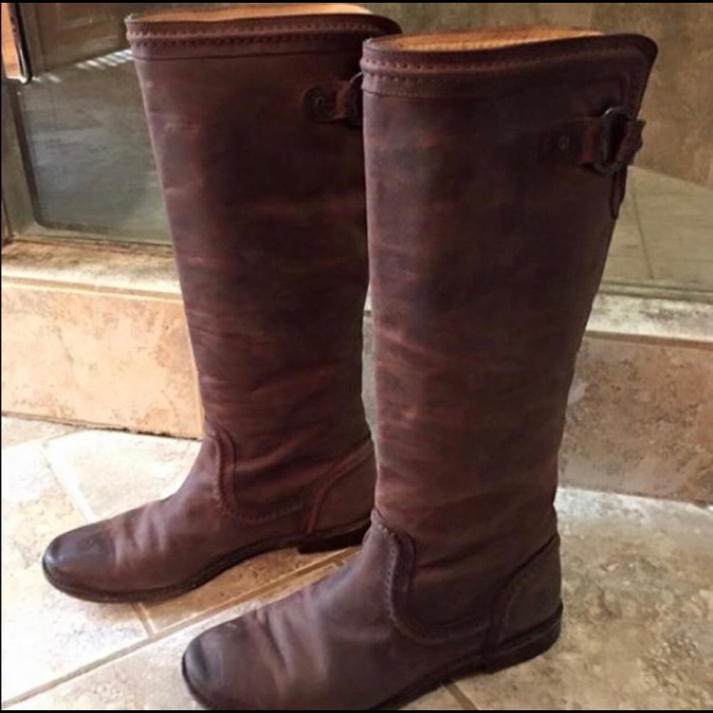 FRYE sz 9 tall riding boots