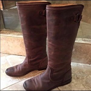 FRYE sz 9 tall riding boots