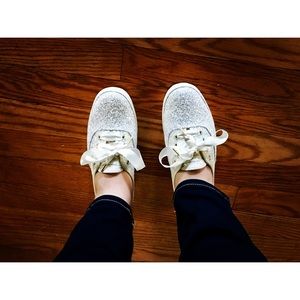 Kate Spade Keds Glitter in great condition!