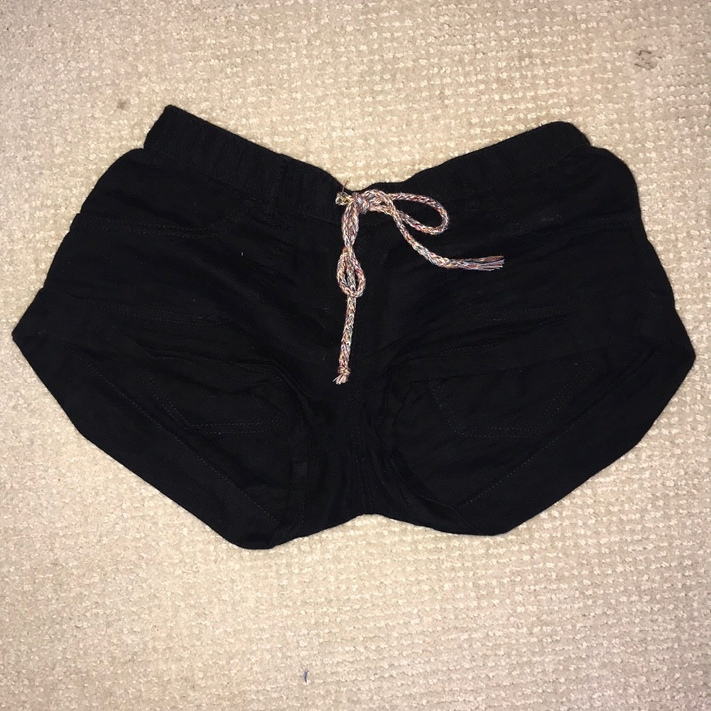 Black Roxy Shorts