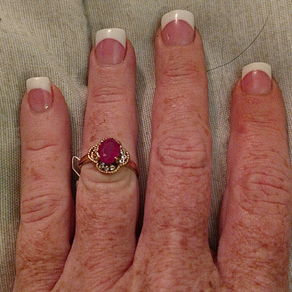Sterling Silver Garnet