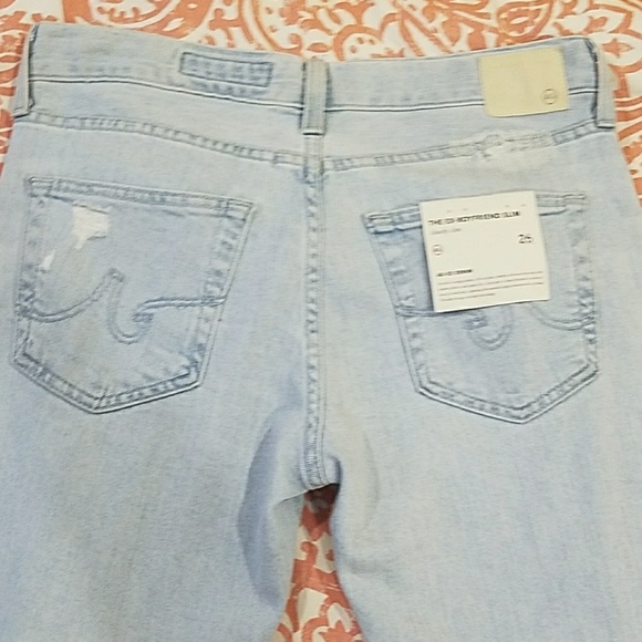 SALE! NWT AG ADRIANO GOLDSCHMEID BOYFRIEND JEANS - Picture 3 of 7
