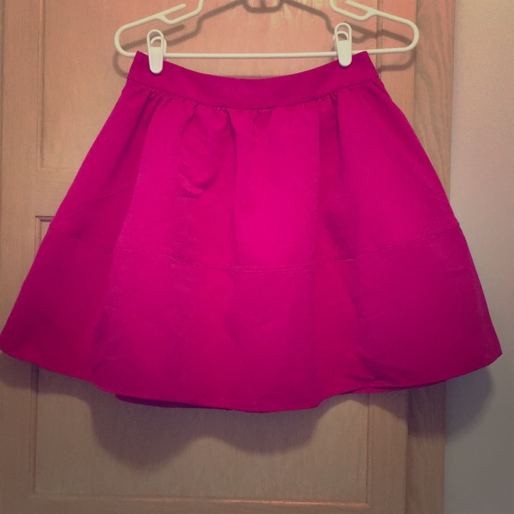 Pink A-Line Skirt