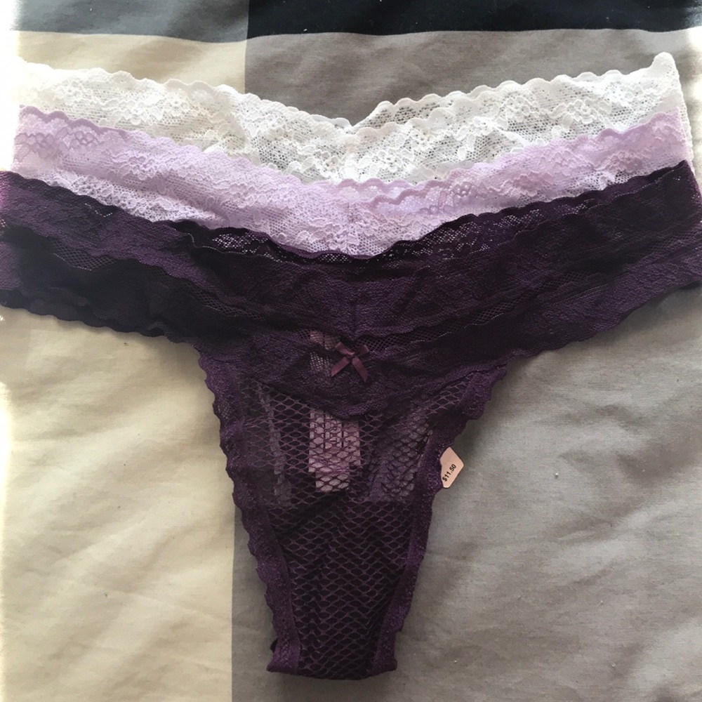 Victoria’s Secret Lacy Thongs