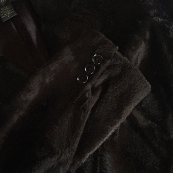 BANANA REPUBLIC plush faux fur teddy blazer Jacket - Picture 8 of 8