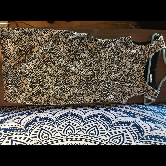 Sandra Darren Black Ivory Dress Designer Size 10 - Picture 2 of 6